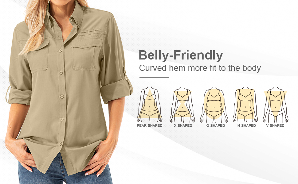 Women's sun protection shirt