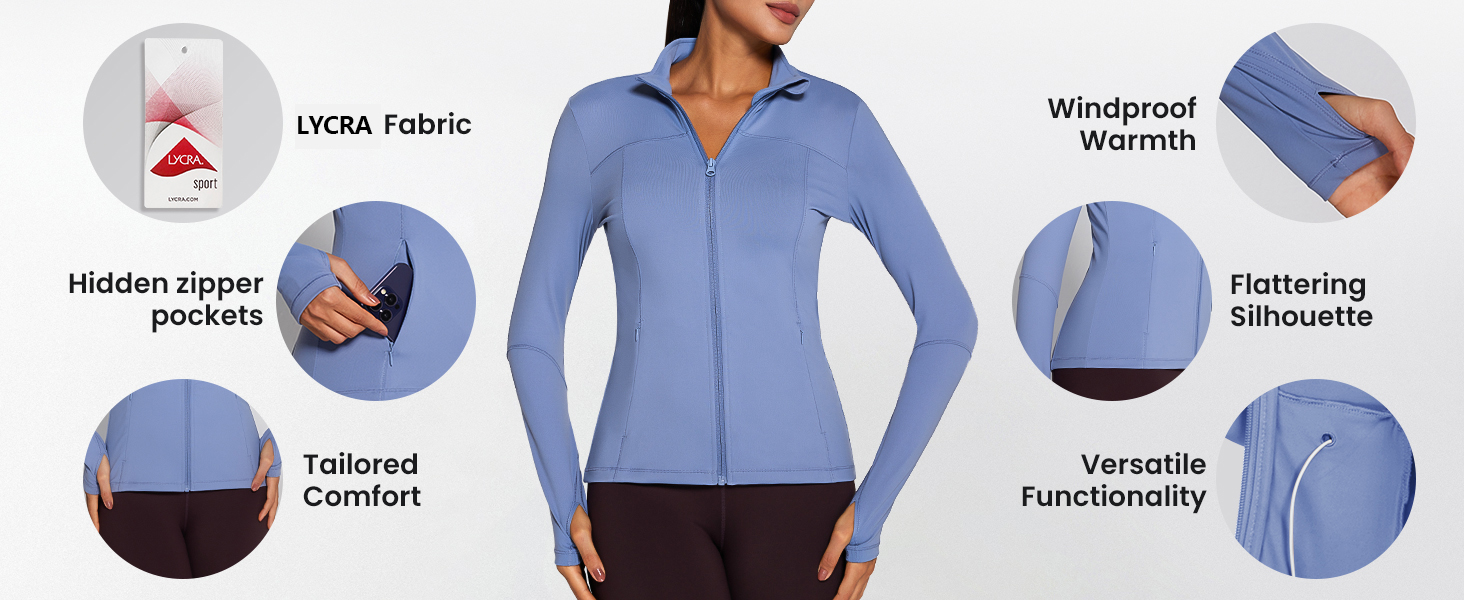 women workout jacket