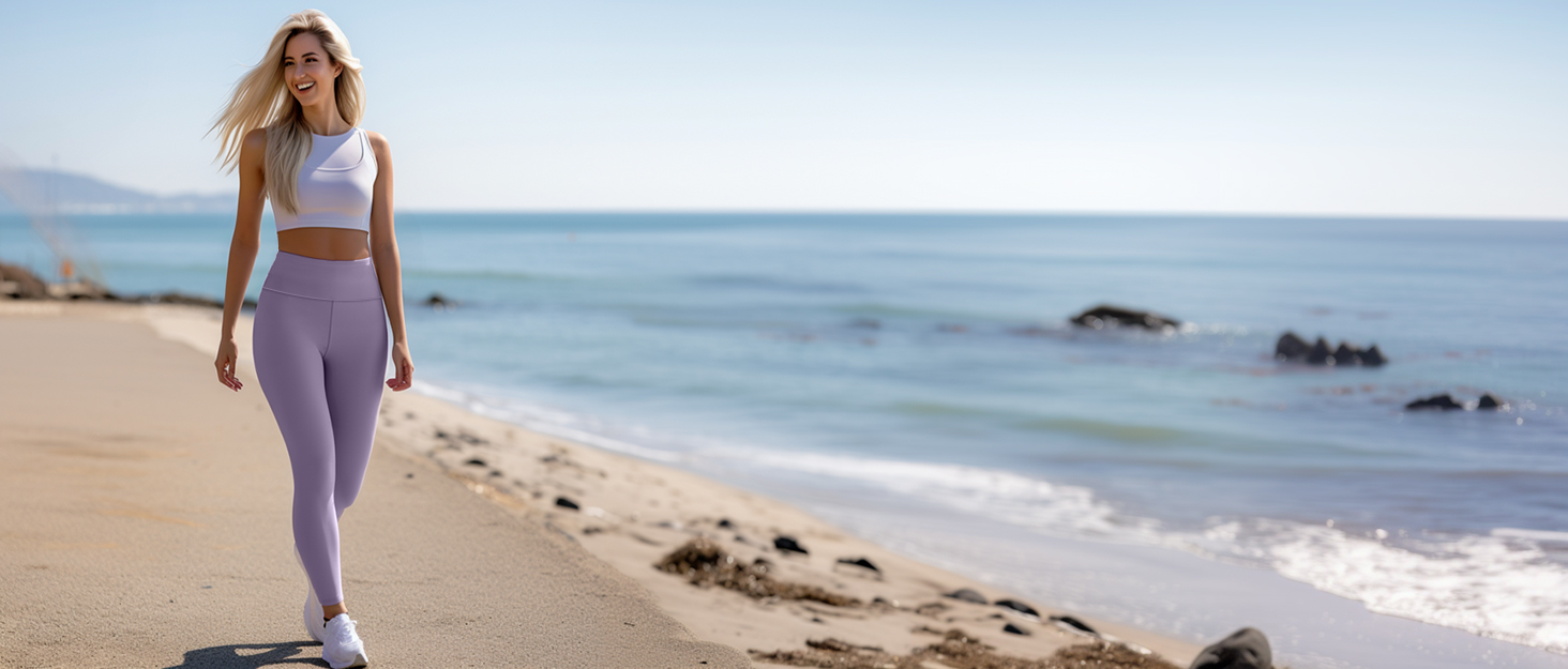 High waist tight pants