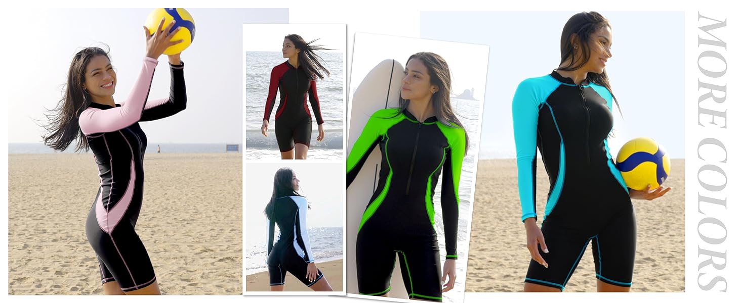 Women's two-piece sun protection long-sleeved swimsuit
